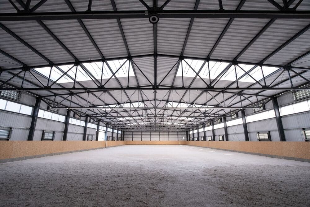 Montierte Hallen