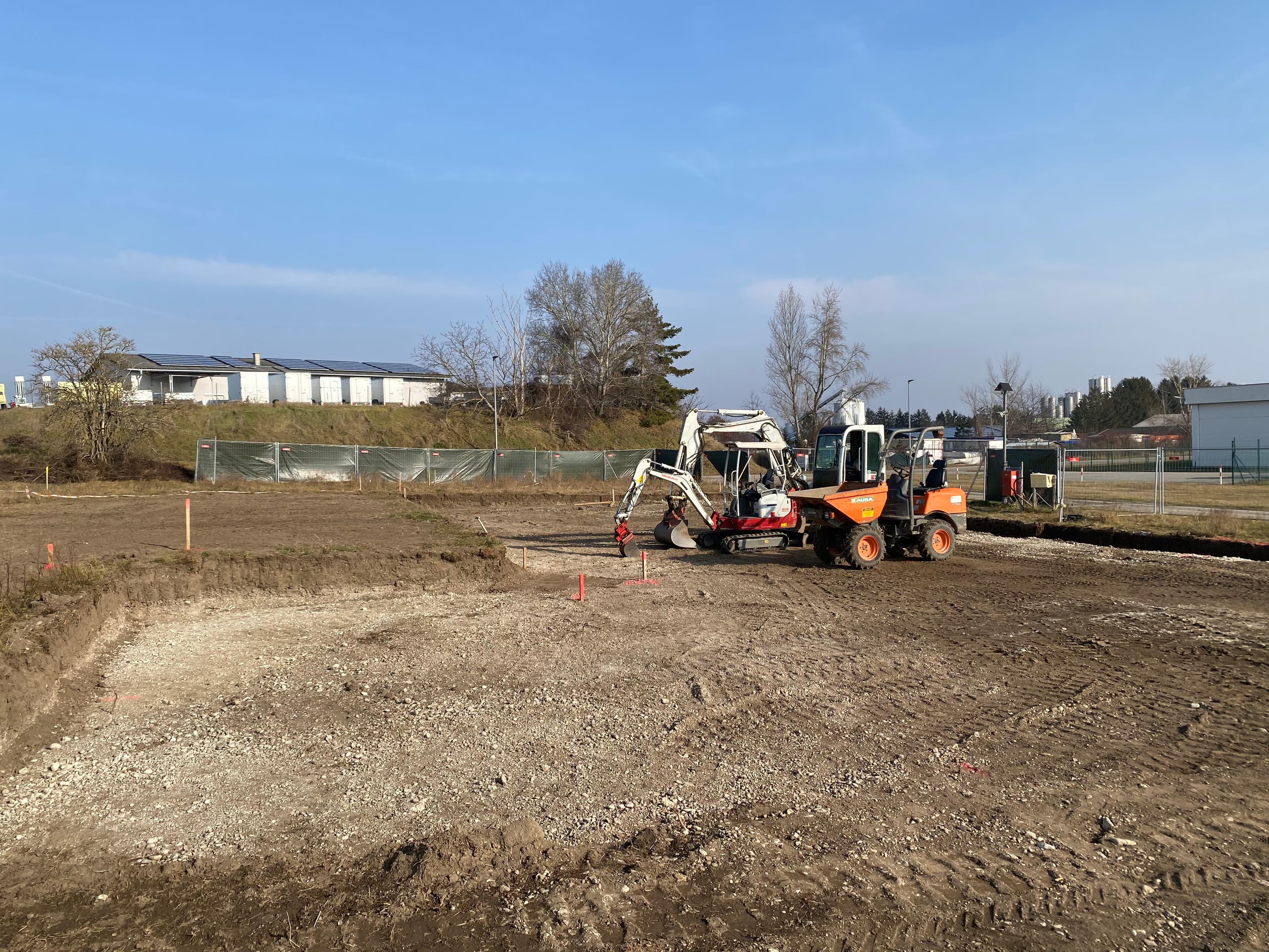 Aktuelle Baustelle
